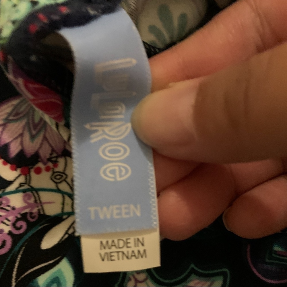 Lularoe Disney Jasmine Tween Leggings NWT - Picture 4 of 5